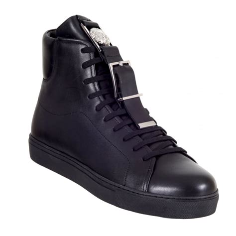 high-top versace trainers|Versace trainers men's.